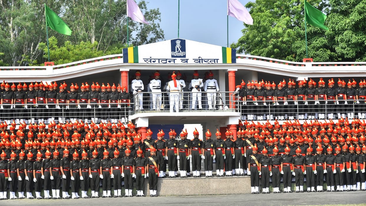 Indian Army Agniveer Passing Out Parade at the Jat Regiment Center in Bareilly