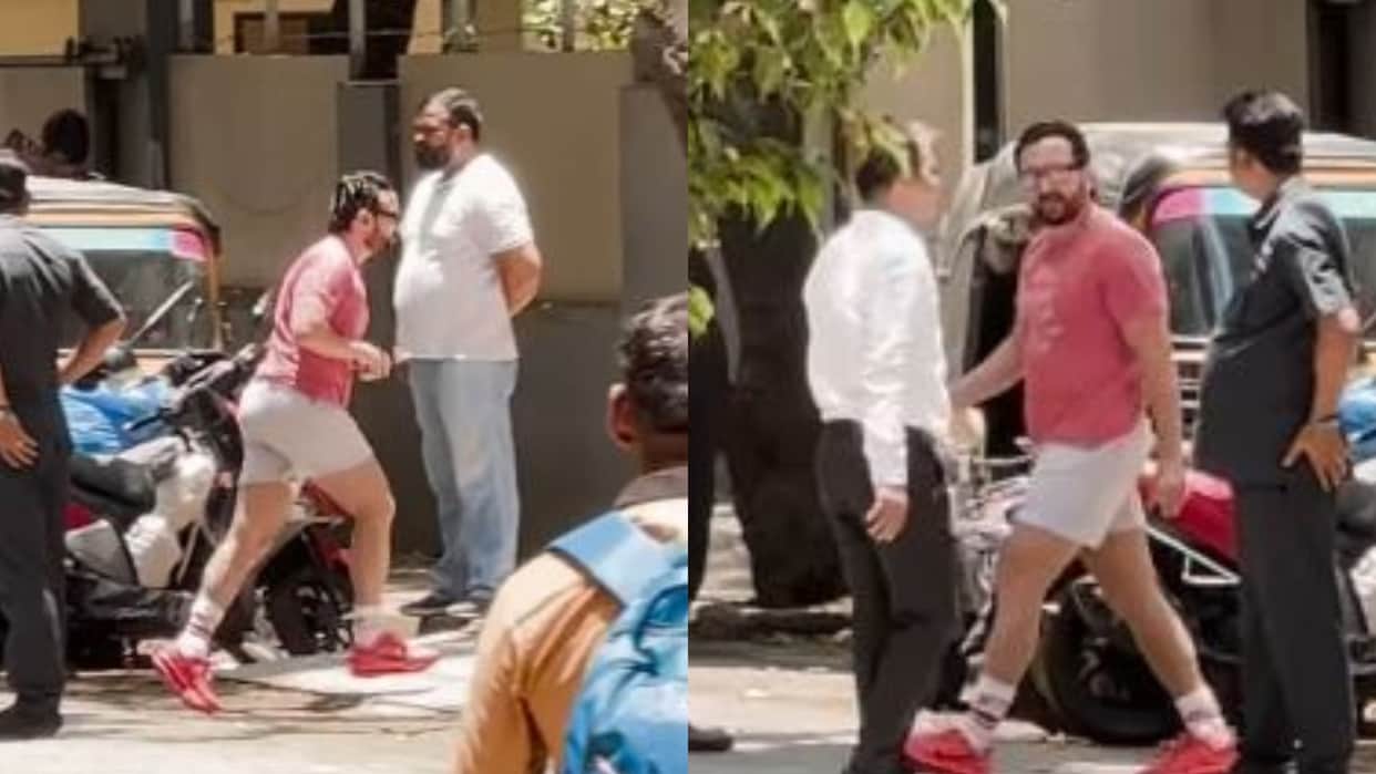 Saif Ali Khan Plays Cricket With Son Video Goes Viral As Fans React