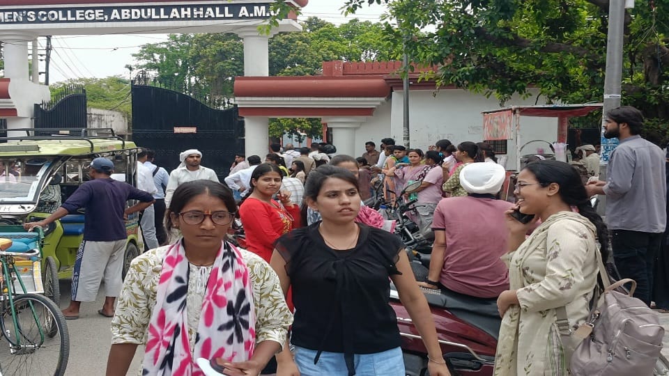 Assistant Professor exam held at 17 centers in Aligarh