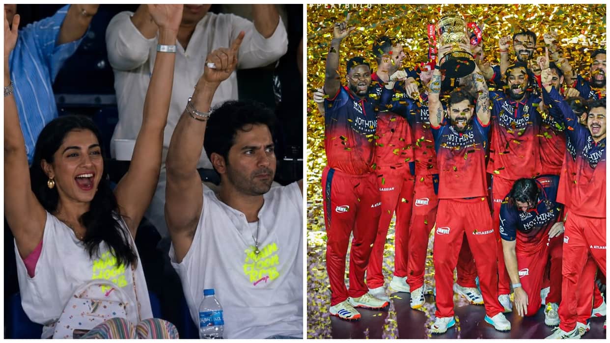 RCB vs GT IPL 2026 Final Cricket Score Virat Kohli stars as Royal celebs wishes pooja hegde shehnaaz mahavesh