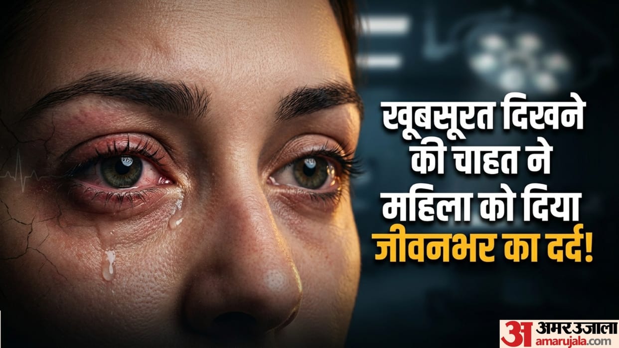 Ajab-Gajab Sleep with eyes open China woman’s bungled double eyelid surgery causes complications