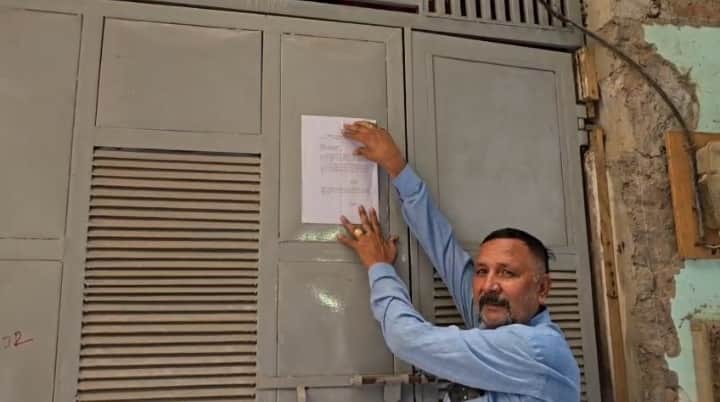 Surya Murder Case Asad house is built on barren land notice pasted after proclamation