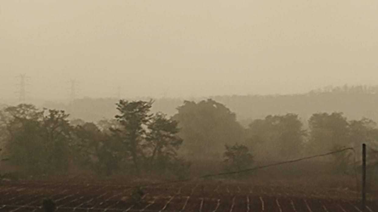 MP Weather Today: Ahead of the Monsoon's Arrival, Storms and Rain Lash Half the State; Hail Falls, Bringing Bo