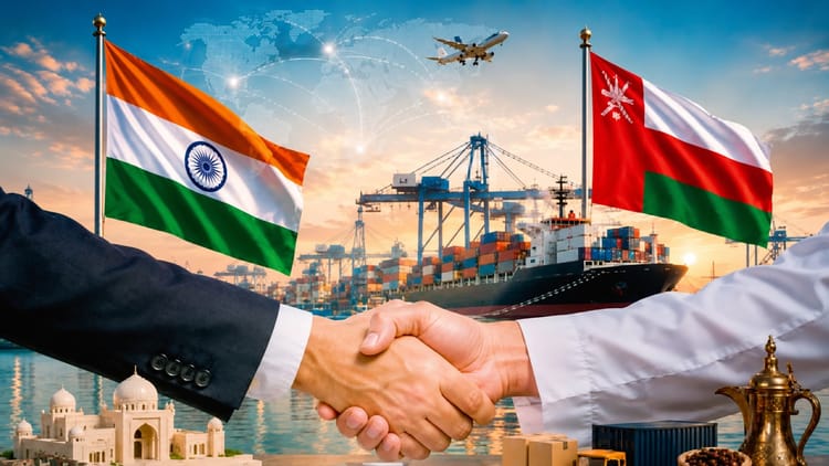 India Oman FTA: भारत-ओमान में मुक्त व्यापार शुरू, यूपी, उत्तराखंड और गुजरात के निर्यातकों की खुली किस्मत