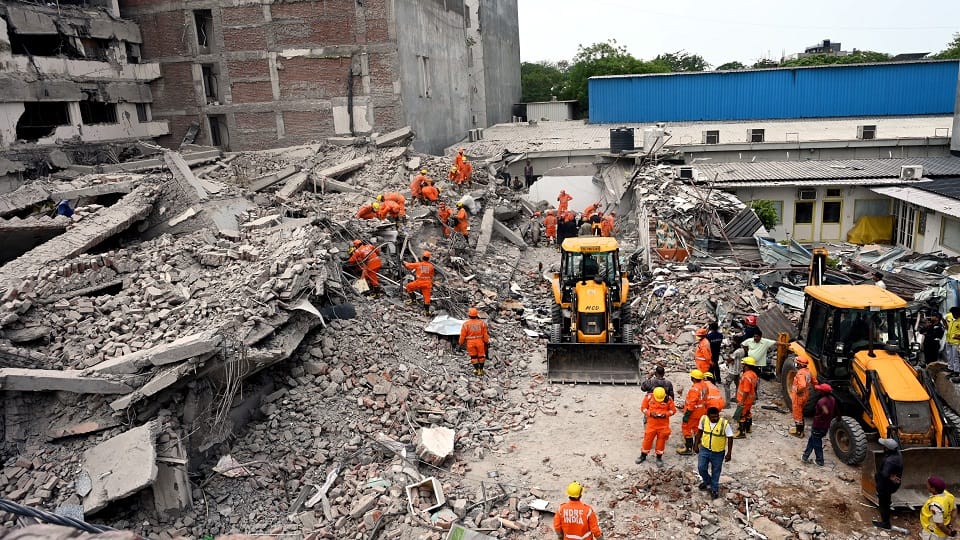 Accident and questions: Gross administrative negligence led to collapse of a multi-storey building in Delhi