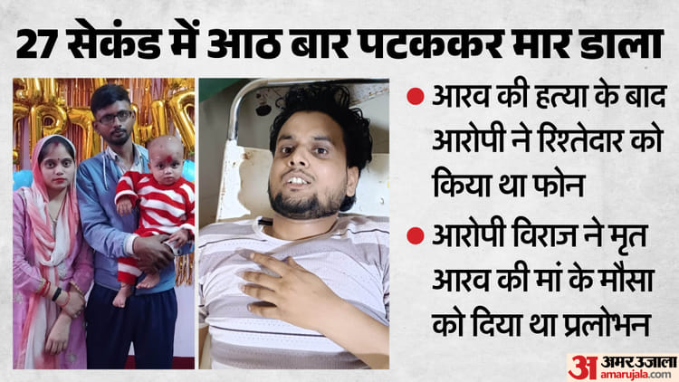 आरव हत्याकांड: 'गलती हो गई, 20-21 लाख ले लो, केस रफा-दफा कर दो'; मासूम का पटककर कत्ल करने वाला मांगता रहा मदद