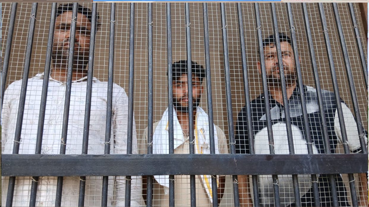 Three smugglers arrested near railway station, 770 grams of hydroponic OG ganja and car seized