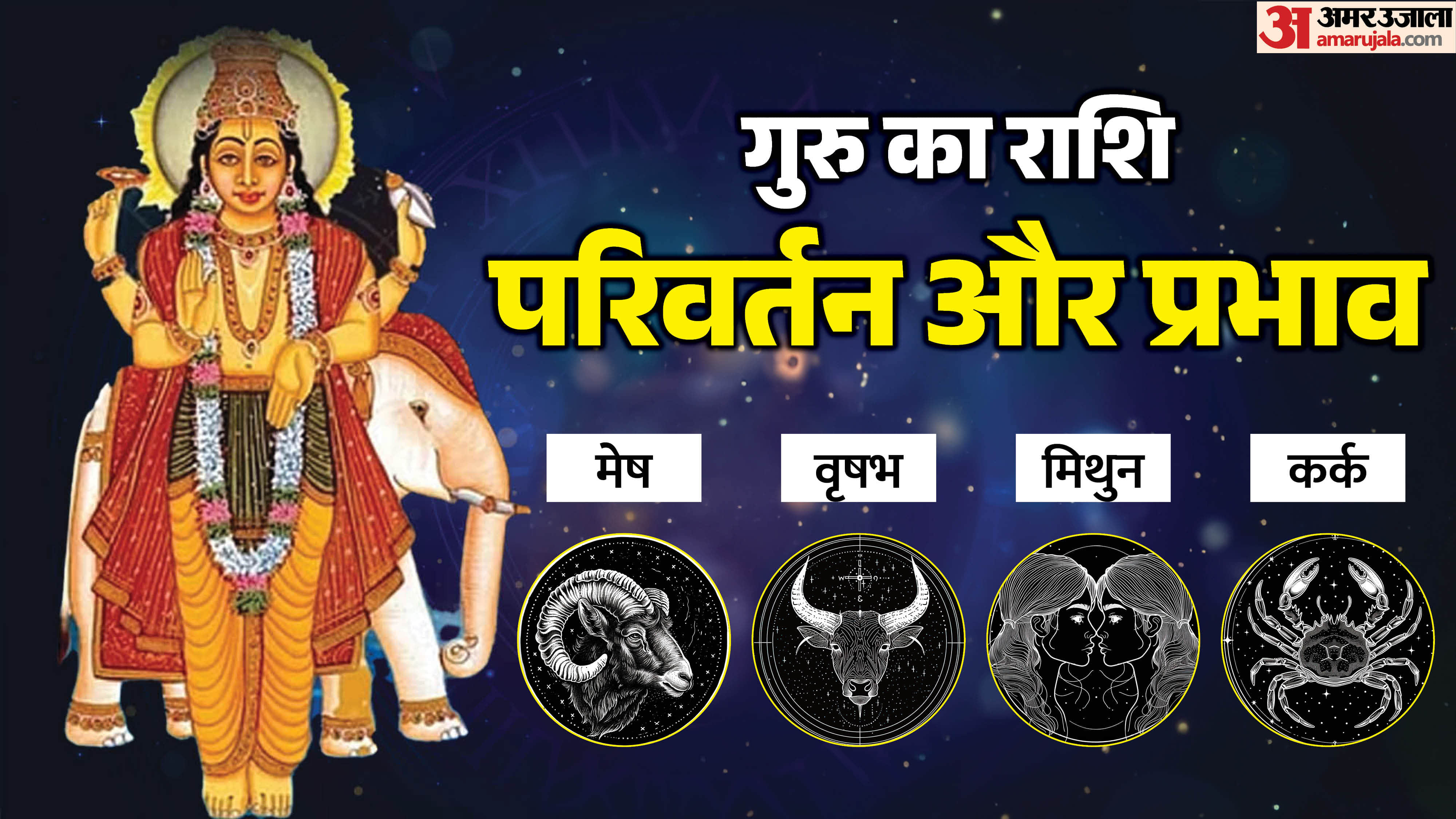 Guru Gochar 2026 In Kark 02 June Know Impact On Aries Taurus Gemini and Cancer Zodiac Sign