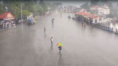 Himachal Weather: Heavy Rains Lash Shimla; Snowfall on Peaks Including Rohtang, know imd forecast