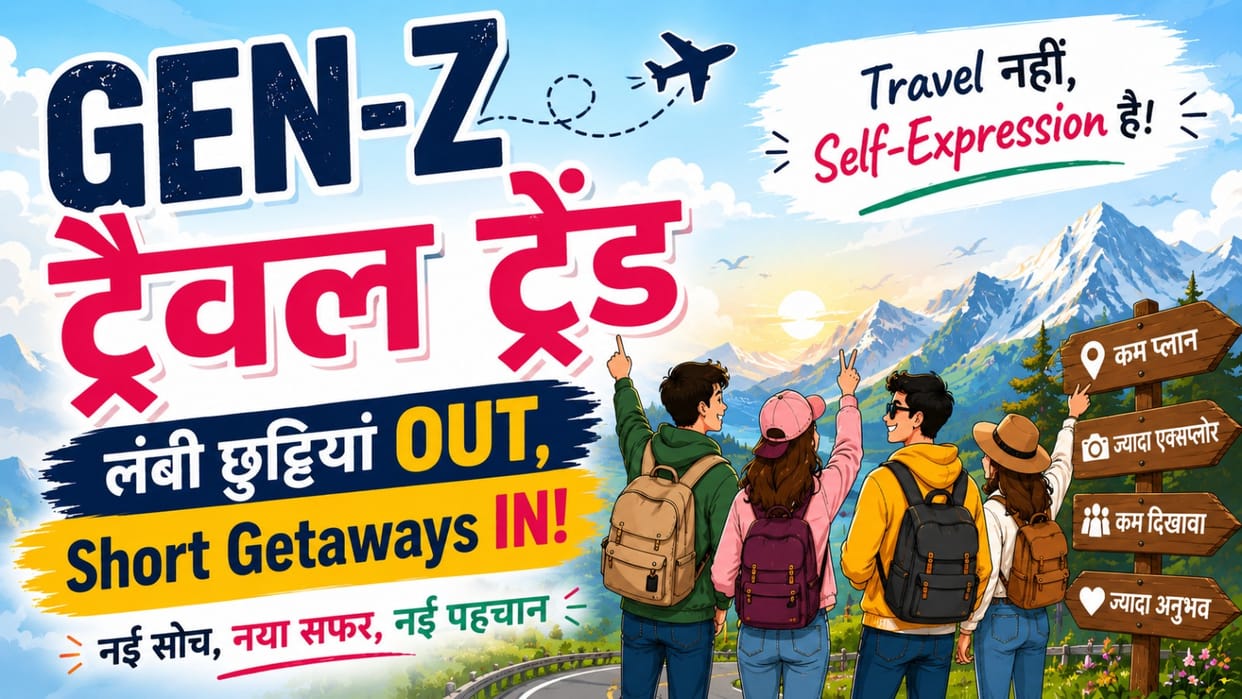 Bye Long Vacations, Hi Short Getaways: Gen Z's New Travel Trend