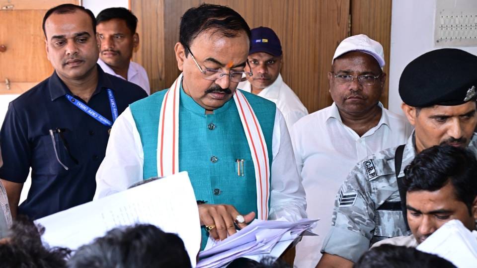 Keshav Maurya Listened to People Grievances During Janta Darshan and Directed Officials to Resolve Them