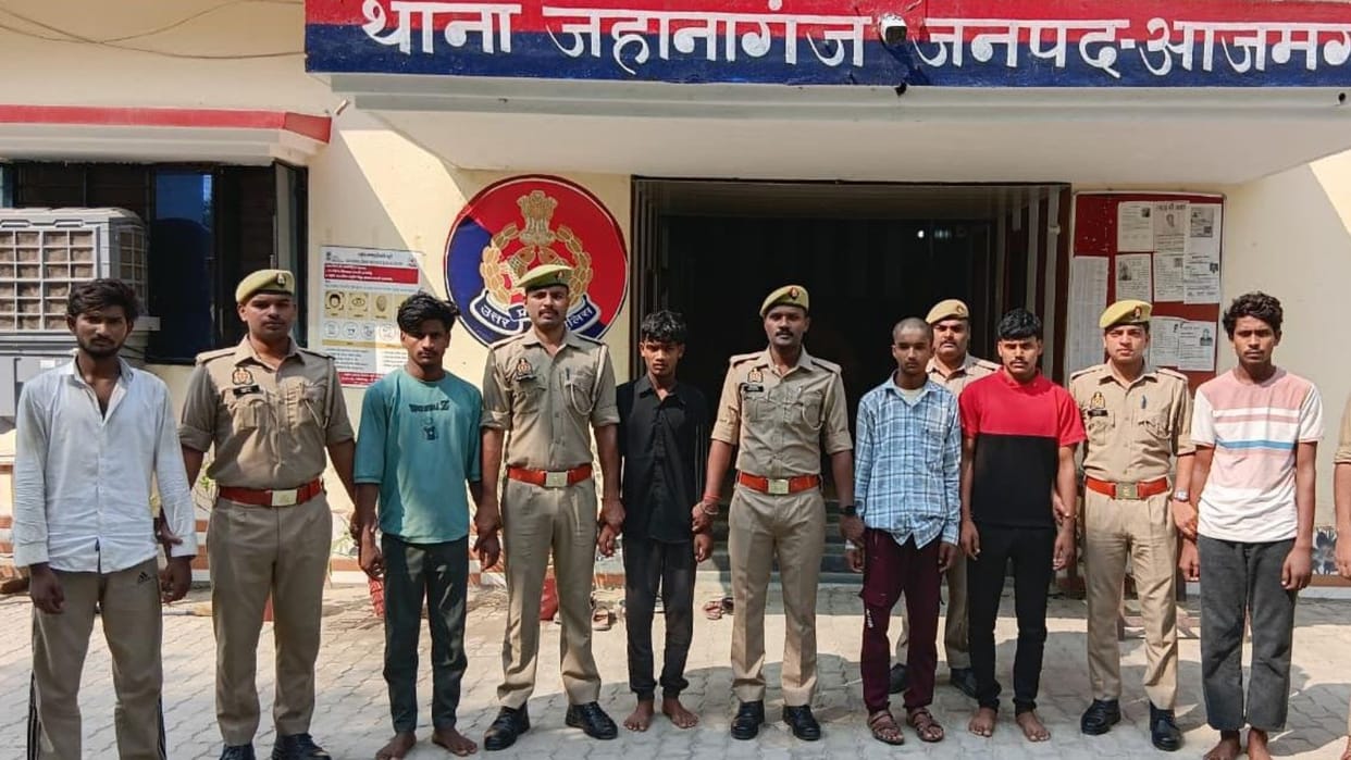 Police arrested six accused in molestation case in Azamgarh