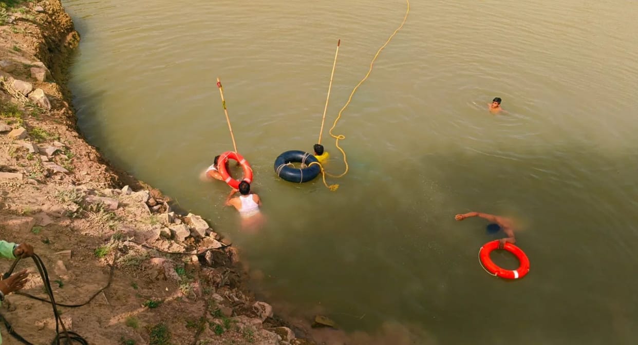 Tragic Death Young Woman Visiting Maternal Grandparents Drowns in Village Pond Body Recovered