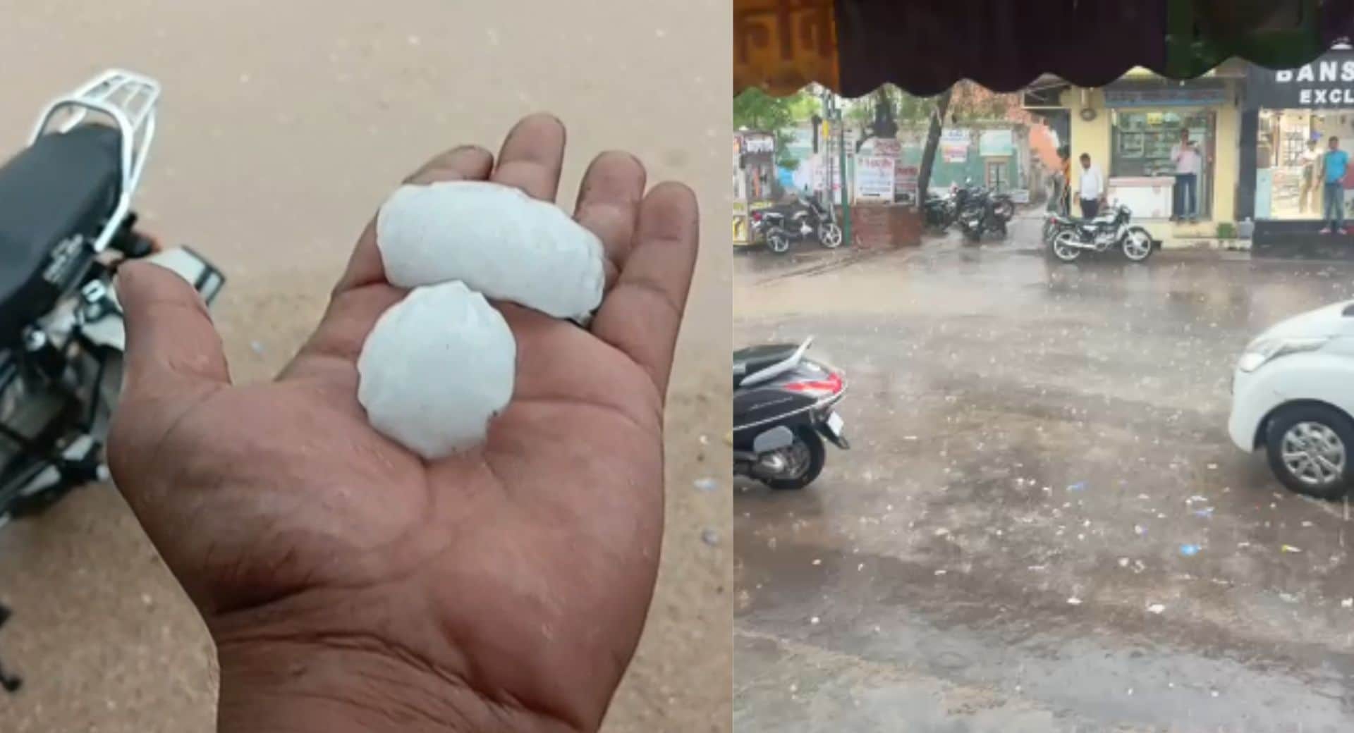 नागौर में बिगड़ा मौसम