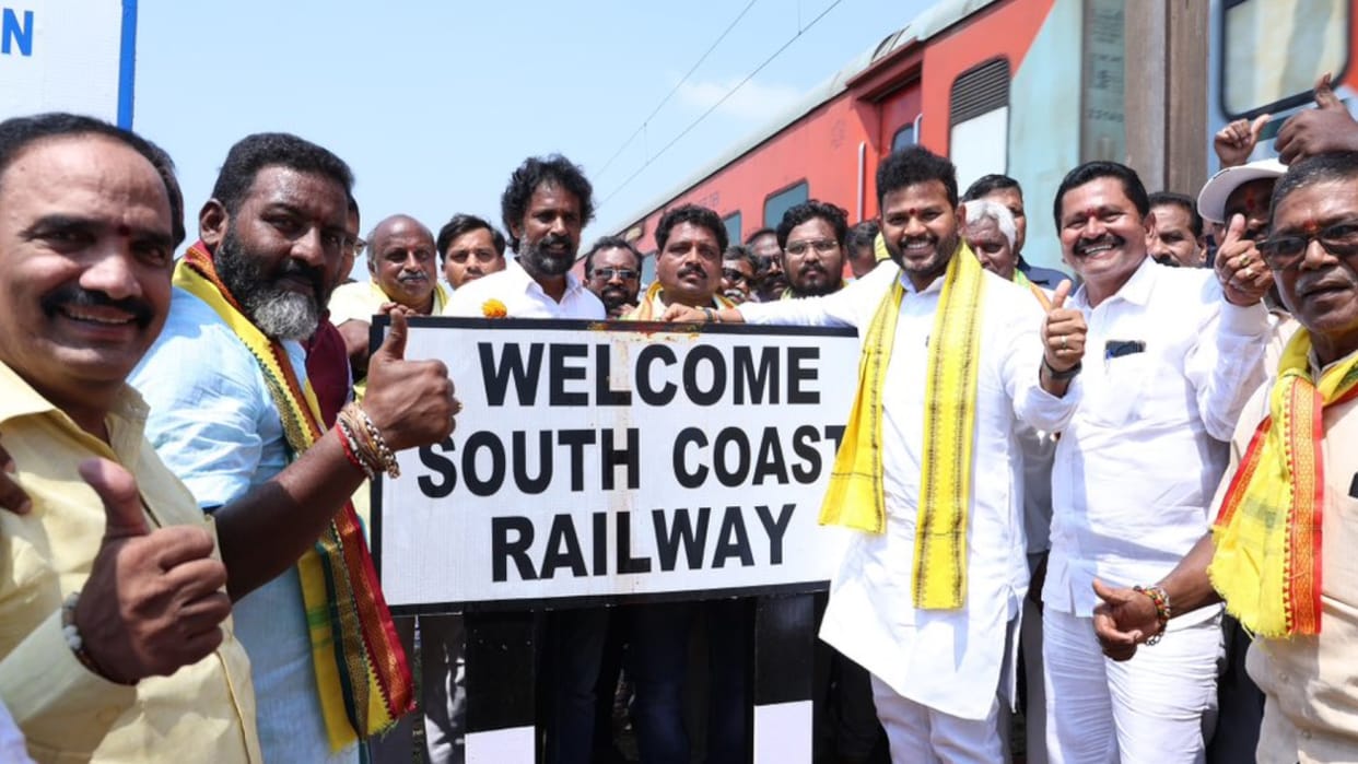 Railways' 18th South Coastal Railway Zone Launched; These Cities to Benefit
