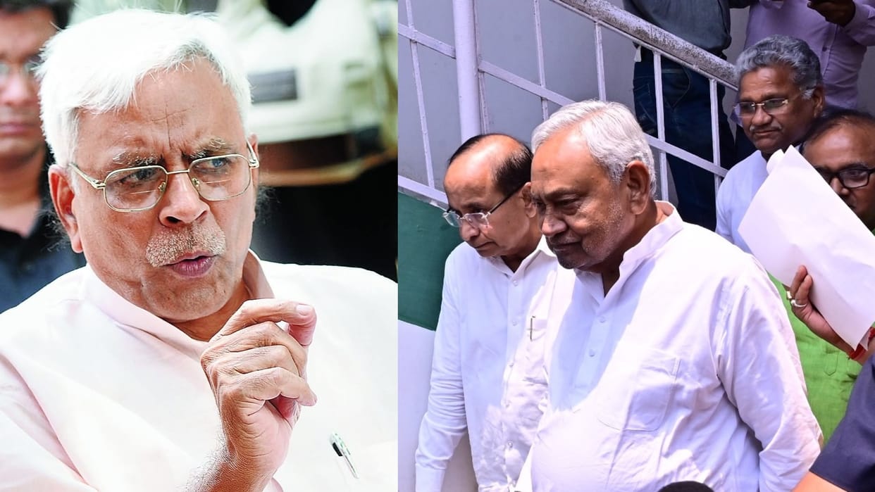 Shivanand Tiwari statement about Nitish Kumar on social media bihar government patna Bihar News