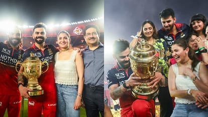 Anushka Sharma Dance With Virat Kohli after royal challengers bengaluru win IPL Final video goes viral
