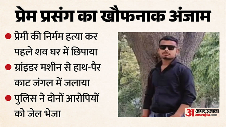 UP: Lover Murdered in an Affair, Hands and Feet Covered with a Grinder and Body Burned in a Forest