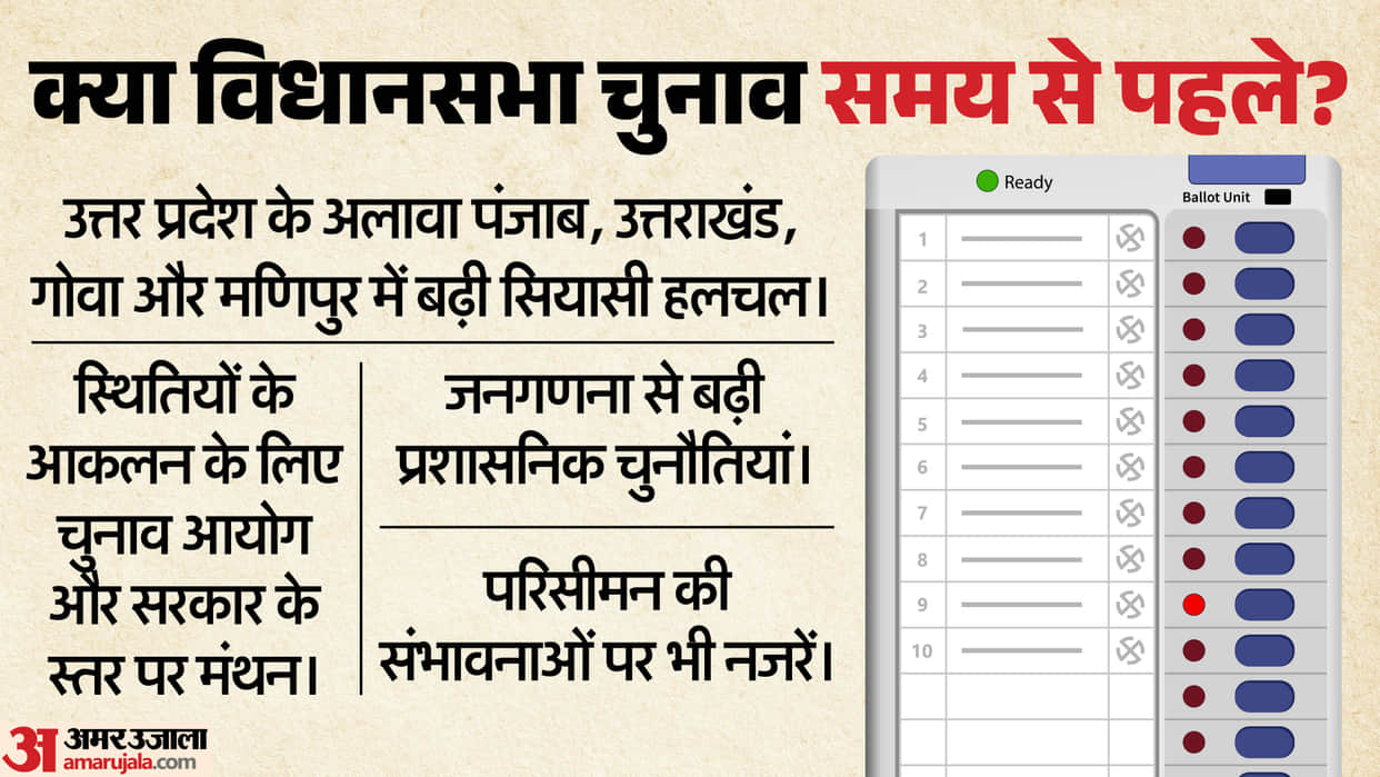 early assembly elections possibility in uttar pradesh and other states due to census pressure