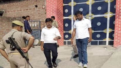 Raid conducted in a Shahjahanpur village in connection with a GST evasion case