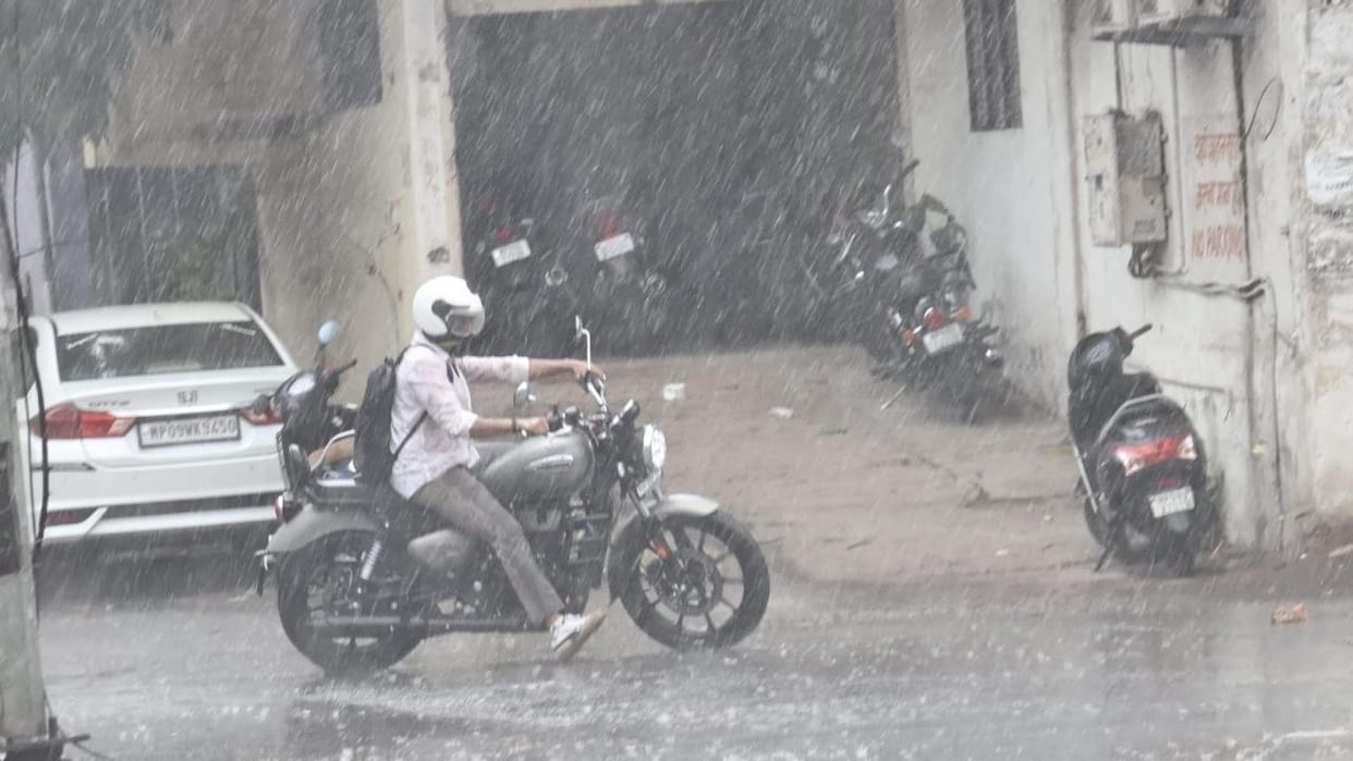 indore news pre monsoon rain weather forecast and temperature update in madhya pradesh