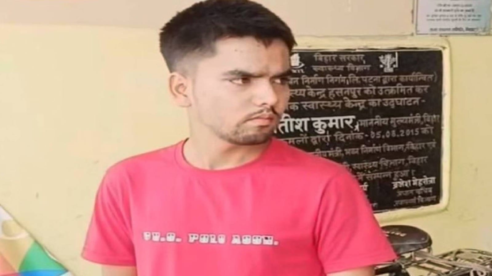 पुलिस हिरासत में युवक गया जेल।