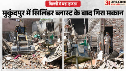 Building collapses in Delhi's Mukundpur; several people trapped under the rubble.