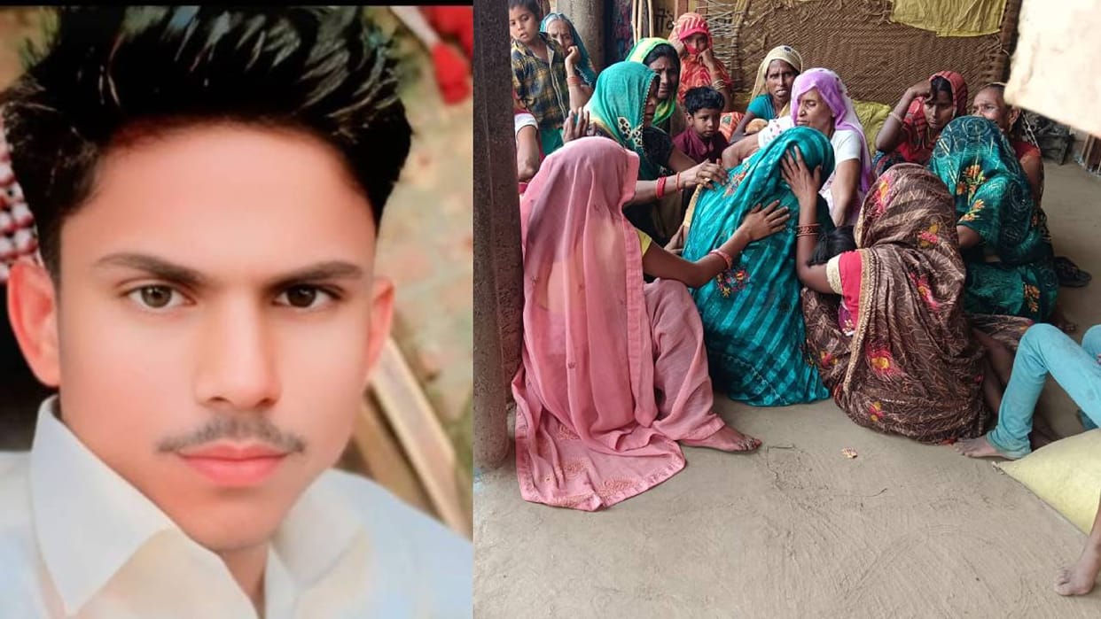 Sitapur: Truck hits bike from behind, brother and sister die.
