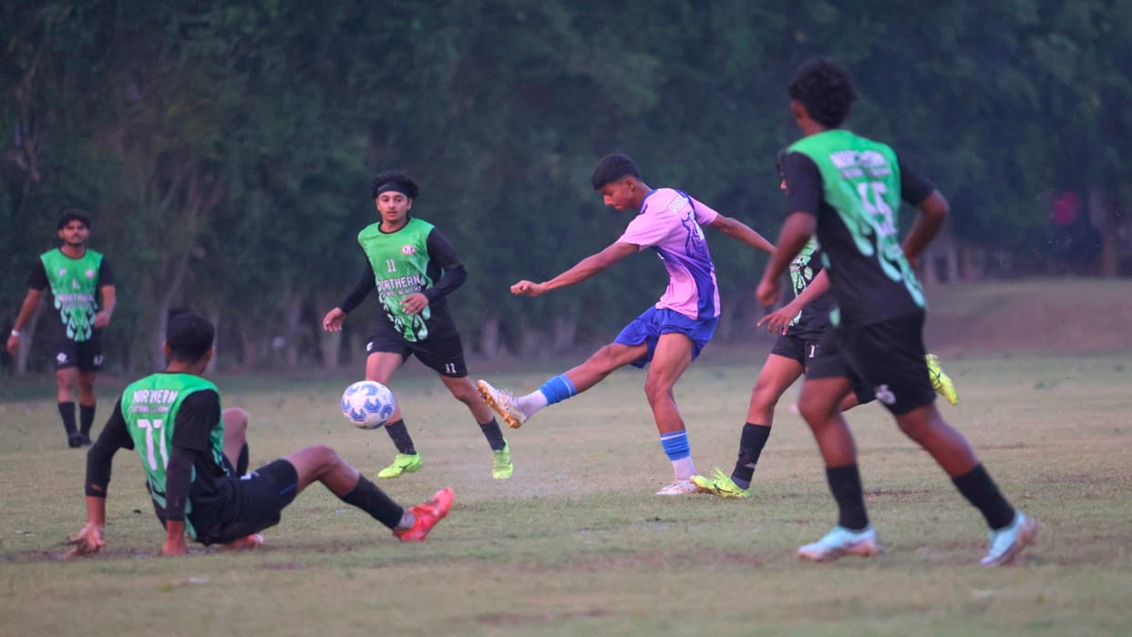 Sports News: Northern Football Academy played out a draw, having to settle for one point each.