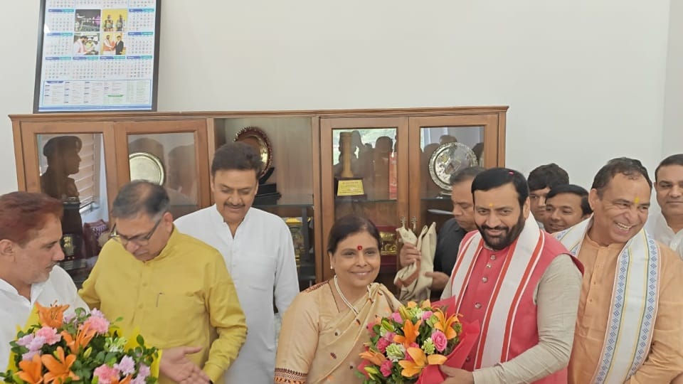 Archana Gupta assume charge as Haryana BJP State President today cm nayab saini Panchkula