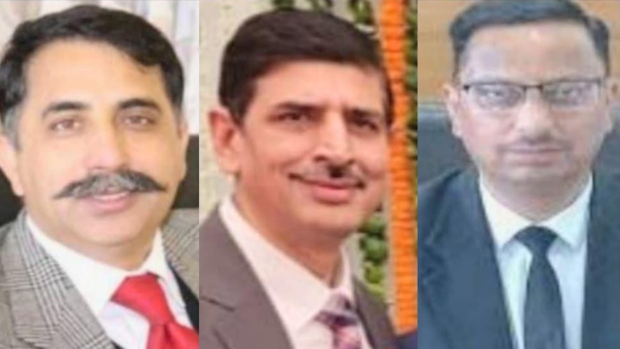 Chirag Bhanu, Bhupesh Sharma, and Yogesh Jaswal to become High Court Judges