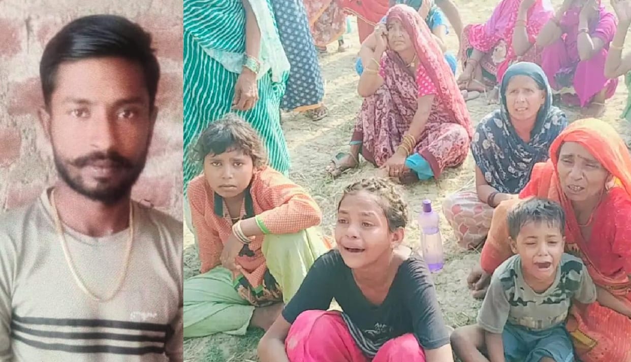 Auraiya Young mans body found hanging from a tree strained relations with second wife suspected