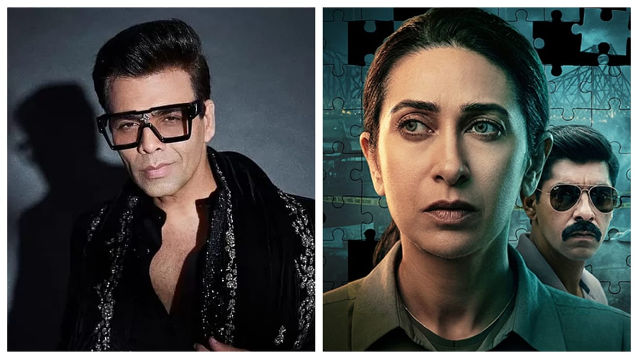 Karan Johar gives shout out to Karisma over her web series Brown