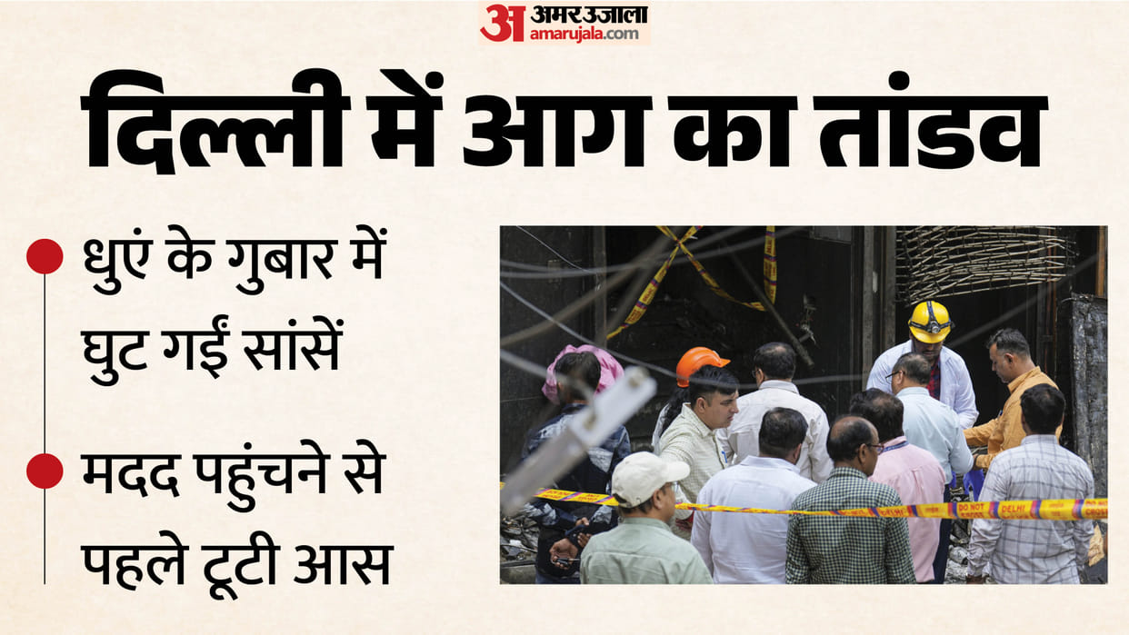 Malviya Nagar Fire 17 of 21 Deceased Were Foreign Nationals