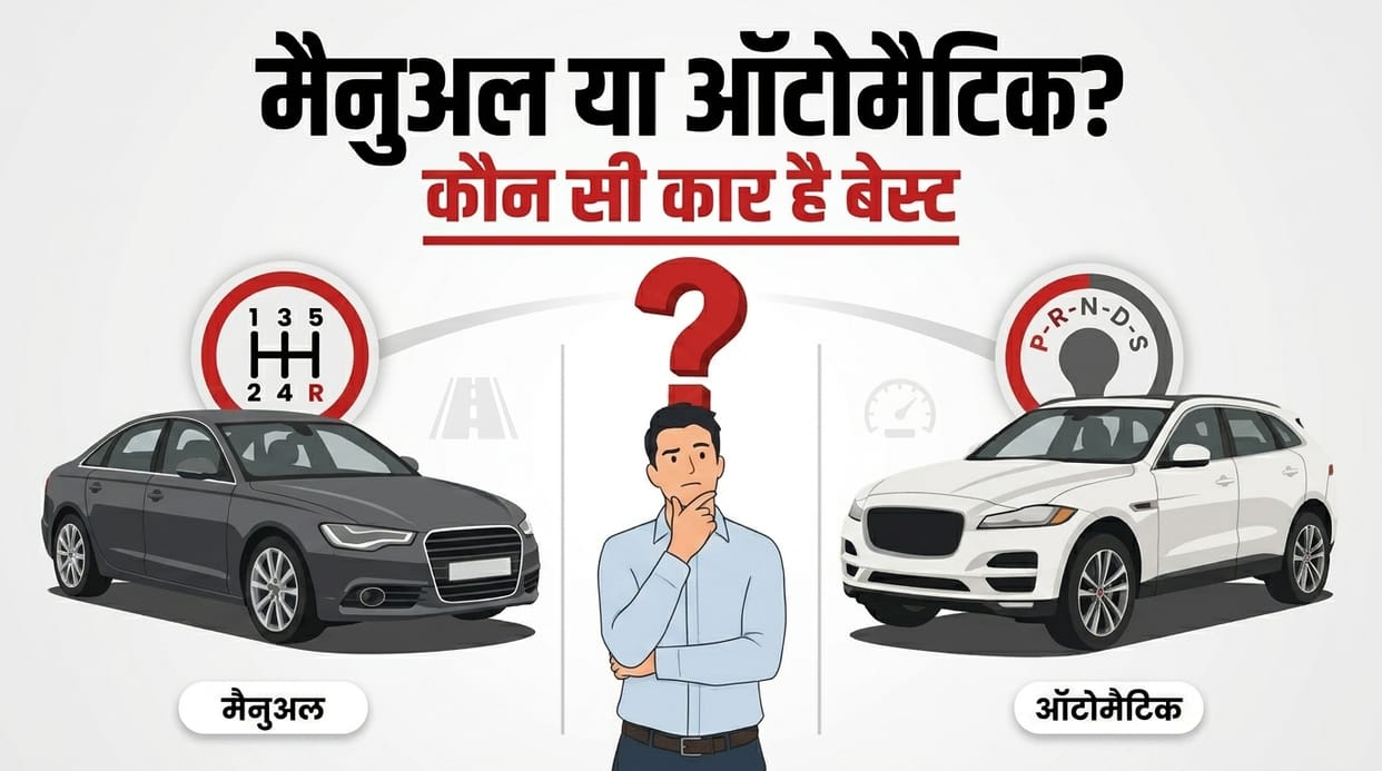 Manual vs Automatic Cars Difference Know Which One Is Easier to Drive And Better