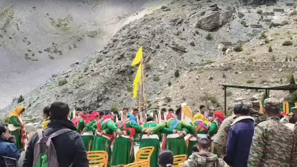India-China Border Events Held in Jadung and Nelang Villages Annual Worship of the Jad Community's Deity