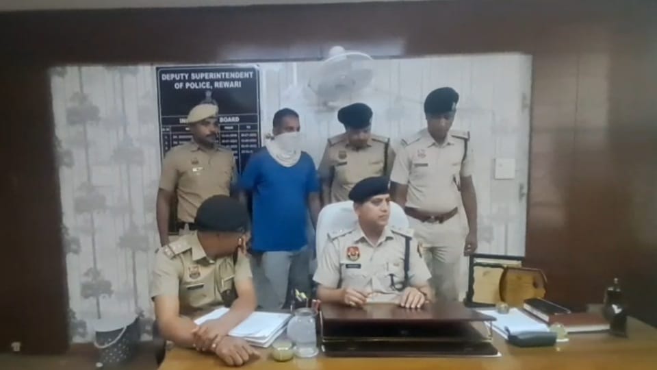 Rewari police solved the mystery of blind murder