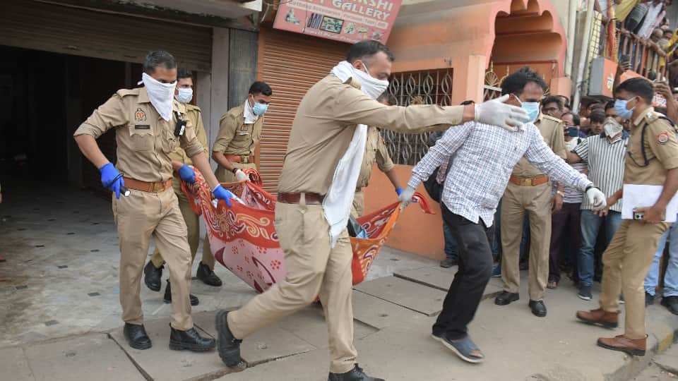 Prayagraj Mass Murder The last known location of businessman Virendra's mobile phone was Zero Road