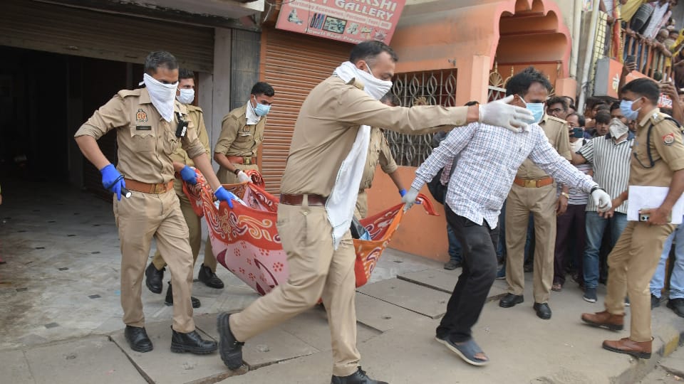 Prayagraj Mass Murder The last known location of businessman Virendra's mobile phone was Zero Road