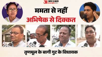 MLA from Rebel TMC Faction Says Mamata Our Leader  No Split in Party we are not Rebellion is Democratic Battle
