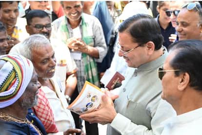 Rishikesh CM Dhami suddenly reached the transit camp inspected arrangements for Chardham Yatra registration