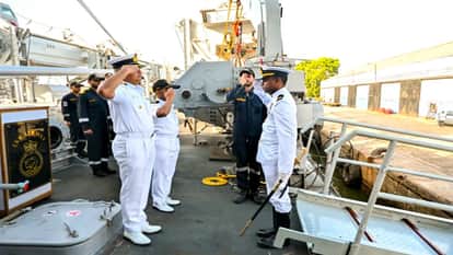 INS Airavat arrives in Sri Lanka to a grand welcome, strengthening India's 'Ocean' vision