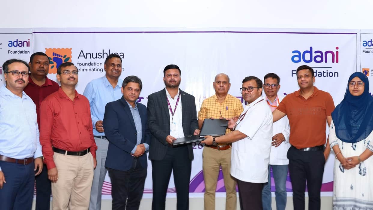 Adani Foundation launched an initiative to assist in treatment of 10000 children suffering from clubfoot