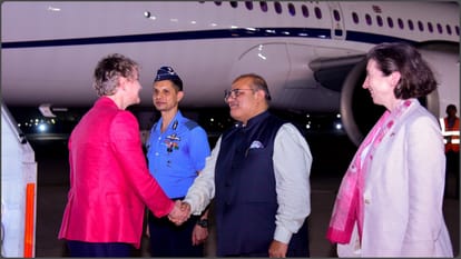 British Foreign Secretary Yvette Cooper arrives in New Delhi; to review Vision 2035, push forward FTA