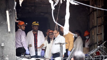 Delhi Fire Tragedy Inside Story Single Entry and Exit Point Building Was Sealed Fire and Smoke Spread Rapidly