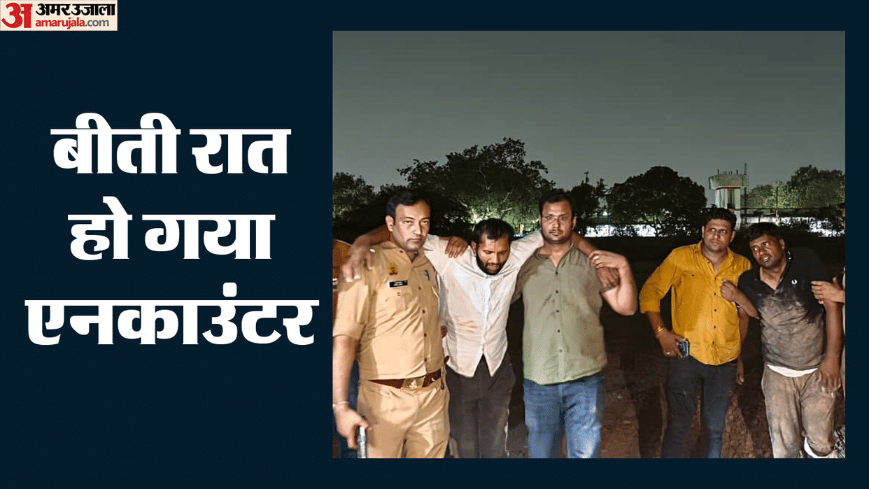 Early morning encounter with criminals in Lohiya Nagar, Ghaziabad