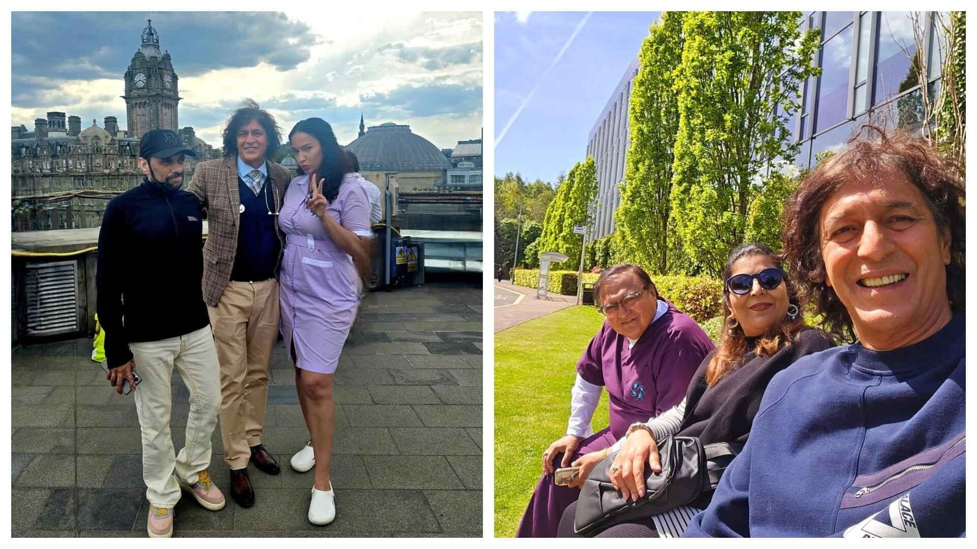 Chunky Panday Drop Hai Jawani Toh Ishq Hona Hai BTS photos with Varun Dhawan pooja mrunal david Steal The Show
