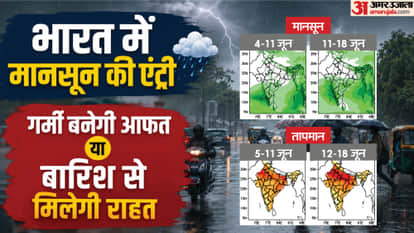 Weather in India Forecast IMD as Monsoon enters India From Heavy Rains to Heatwave Western Disturbance