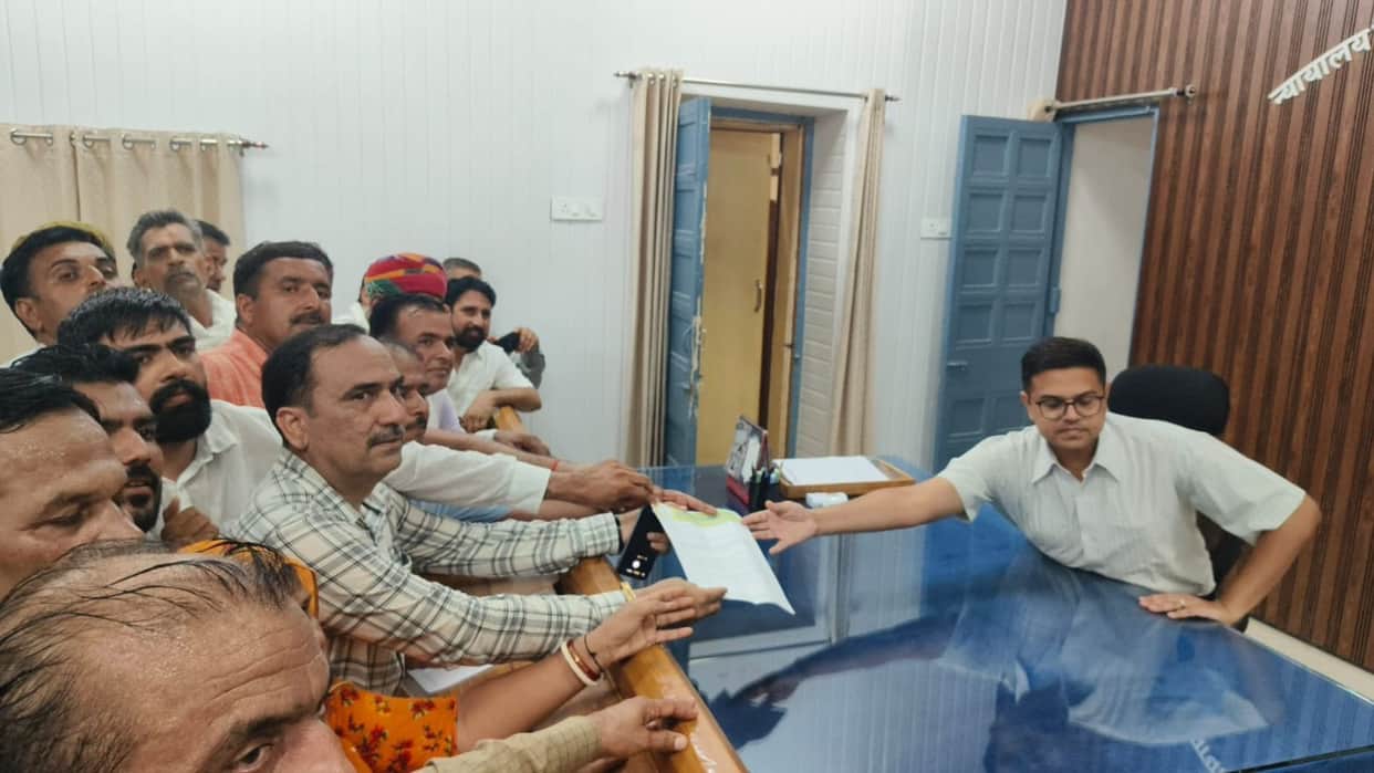RLP Stages Massive Protest In Nagaur Over Public Issues