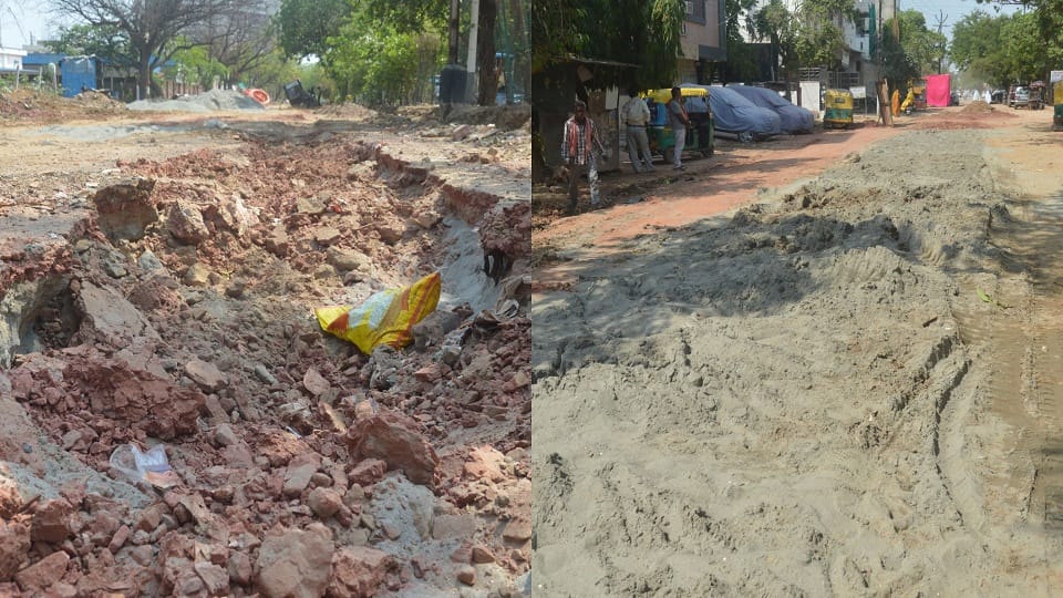 CM Grid Road Collapses in Rain in Agra, Over 12 Vehicles Trapped Amid Construction Negligence